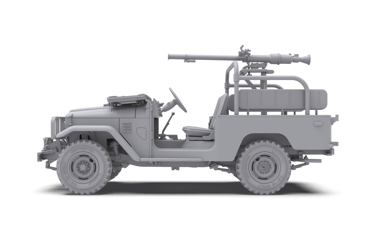 AK Interactive AK35003 FJ43 PICKUP WITH SPG-9 RECOILLESS GUN 1/35 – Bild 3