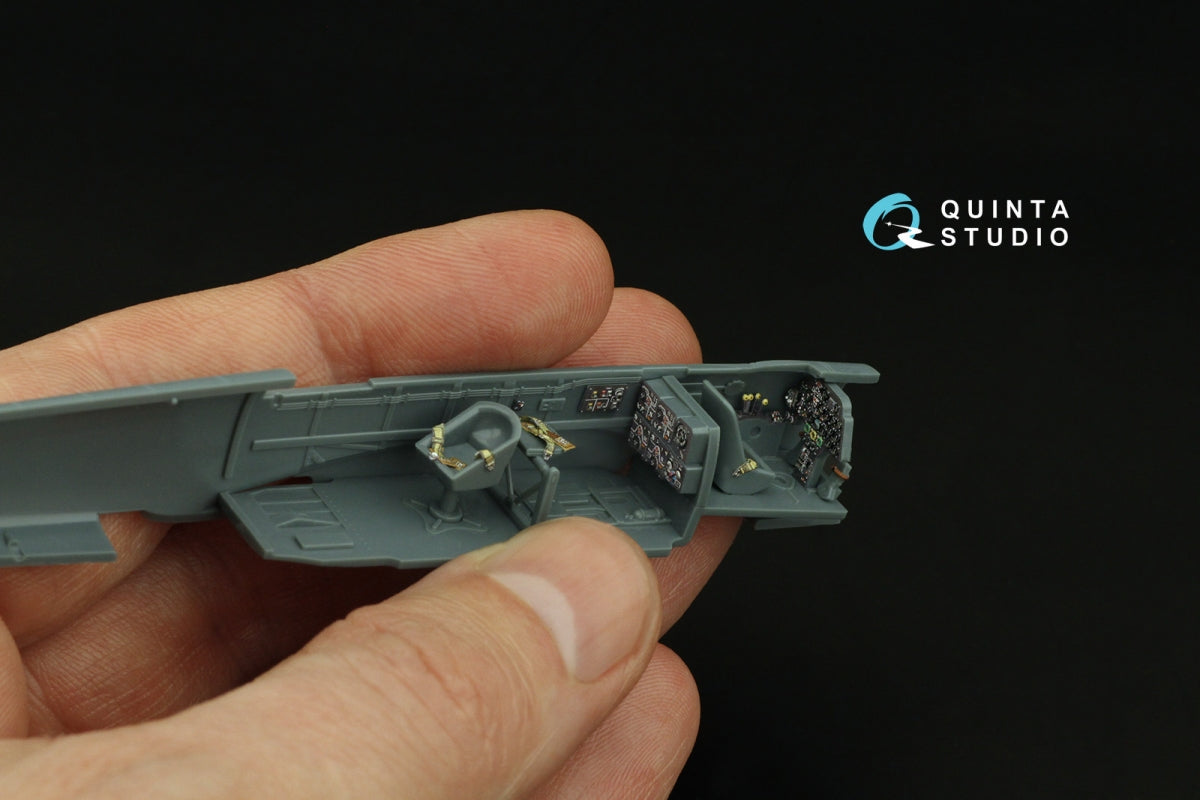 Quinta Studio QD72179 Bf 110C/D/E 3D-Printed &amp;amp; coloured Interior on decal paper (Eduard) 1/72 – zdjęcie 6