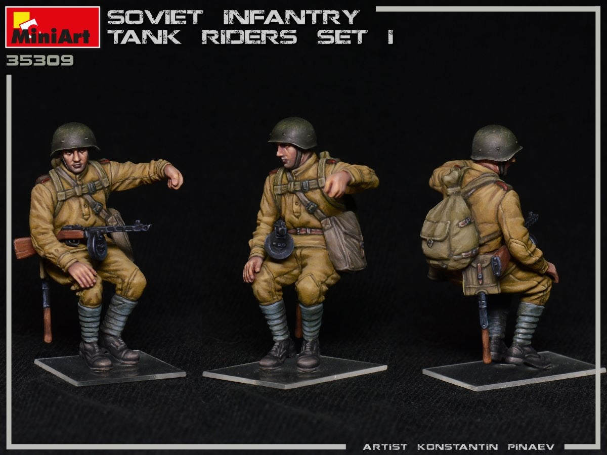 MiniArt 35309 SOVIET INFANTRY TANK RIDERS SET 1 1/35 – image 15