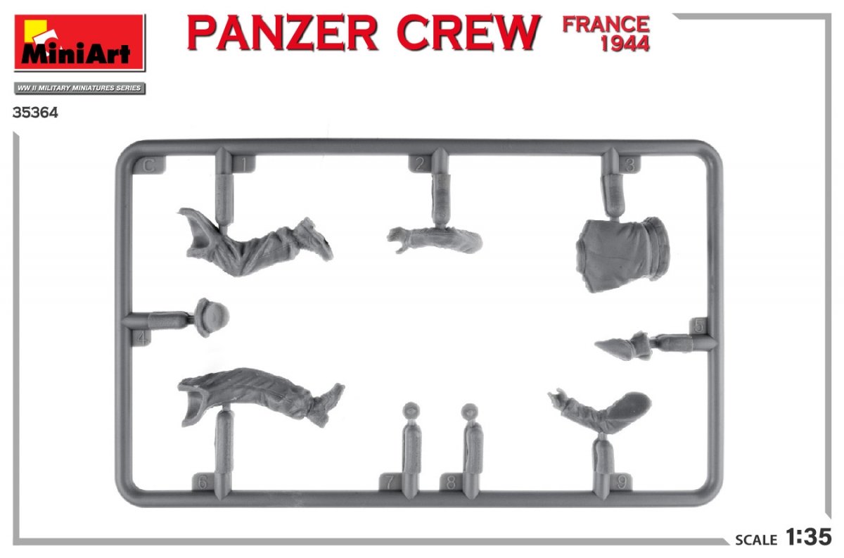 MiniArt 35364 PANZER CREW. FRANCE 1944 1/35 – zdjęcie 2