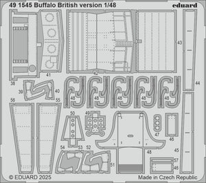 Eduard 491545 Buffalo British version TAMIYA 1/48