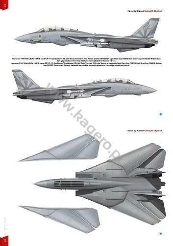 Kagero 41001 Grumman F-14 TOMCAT EN/PL – immagine 7