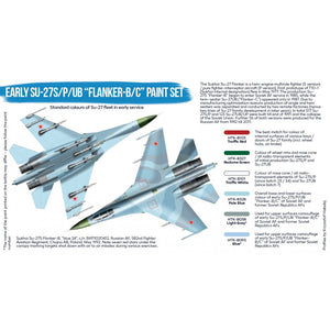 Hataka HTK-BS104 Early Su-27S/P/UB &amp;quot;Flanker-B/C&amp;quot; paint set (6x17ml) – immagine 2
