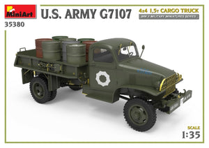 MiniArt 35380 Camion cargo 4x4 1,5 t de l&amp;#39;armée américaine G7107, échelle 1/35 – image 7