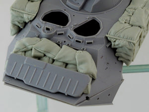 Panzer Art RE35-693 Sandbags armor for Ukrainian BTR-80 1/35 – zdjęcie 7