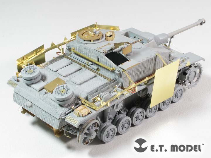E.T. Model E35-226 WWII German StuG.III Ausf.G Basic(Late version) (For DRAGON Smart Kit) 1/35 – immagine 5