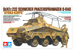 Tamiya 35297 Voiture blindée lourde allemande à 8 roues Sd.Kfz.232 « Africa-Corps » (1/35)  – image 2