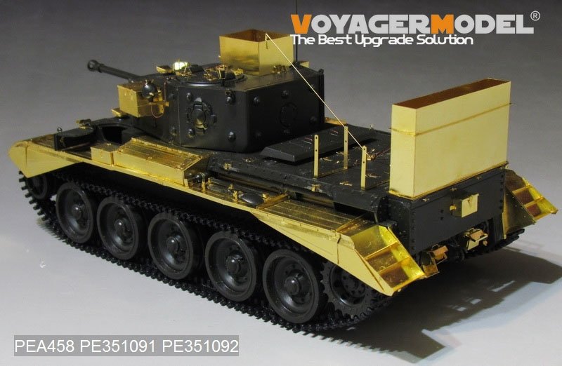 Voyager Model PEA458 WWII UK Cromwell Mk. IV/Centaur C.S.Mk IV Deep Wading Trunks（For TAMIYA 35221/35232) 1/35 – Bild 4