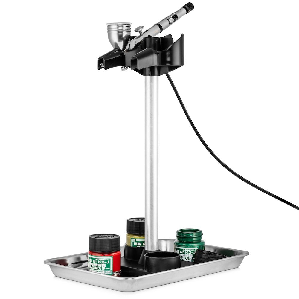 Gunze Sangyo PS-230 Mr.Airbrush Stand &amp;amp; Tray II
