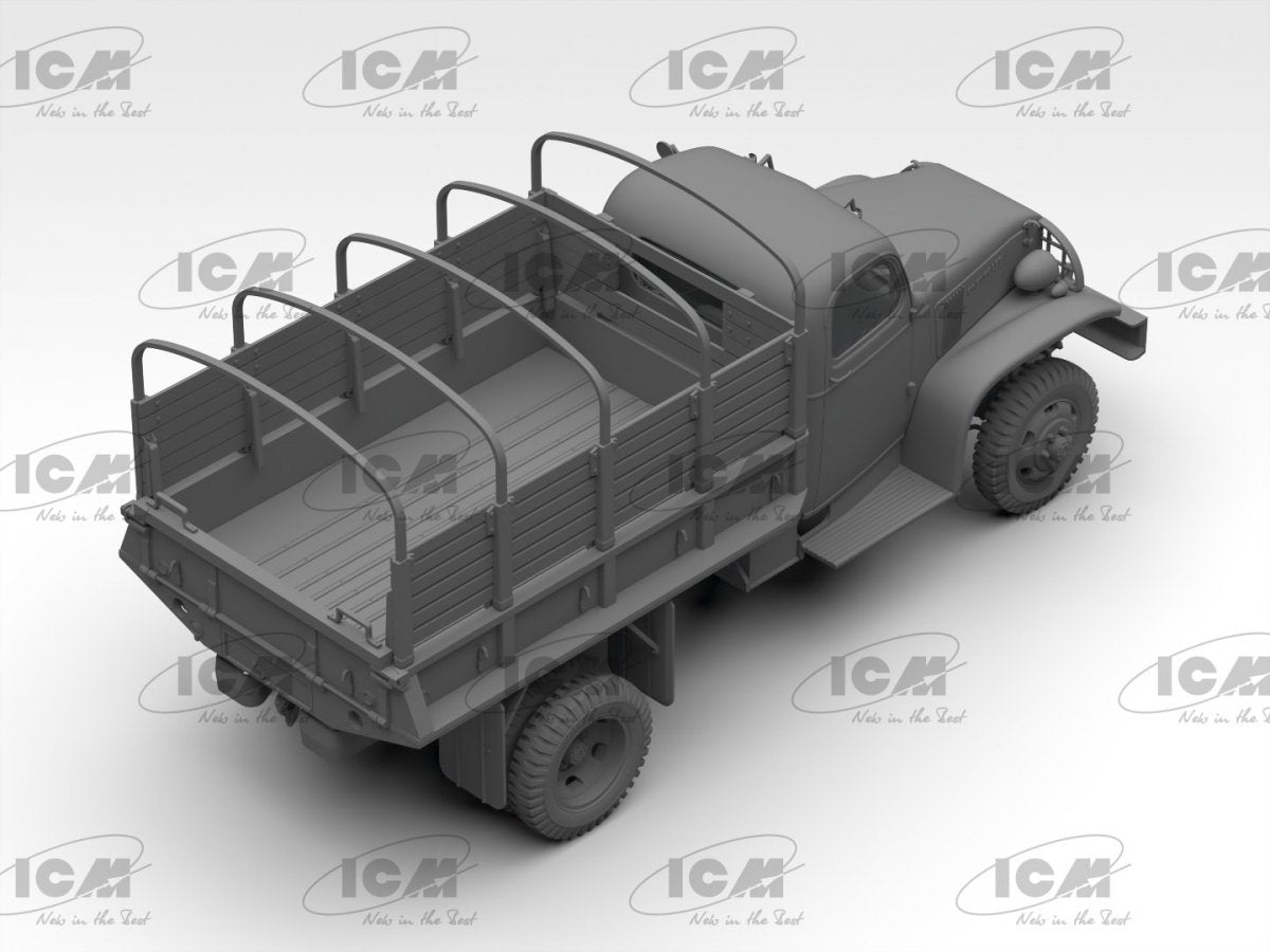 ICM 35593 G7107 WWII Army Truck 1/35 – zdjęcie 4