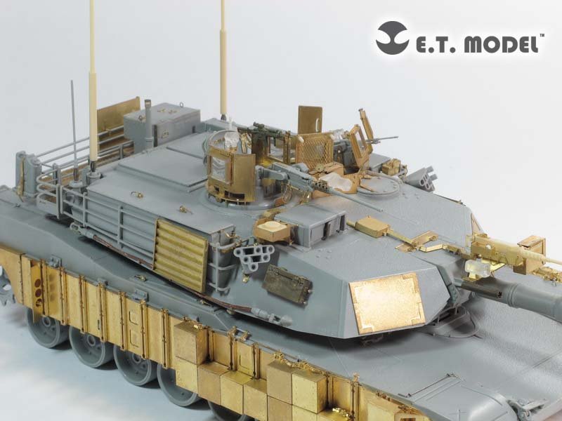 E.T. Model E35-165 Modern US ARMY M1A1 MBT TUSK I (For DRAGON 3535) 1/35 – imagen 9