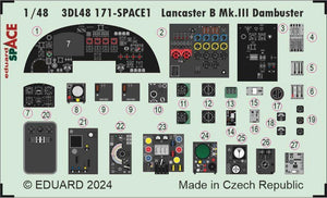 Eduard 3DL48171 Lancaster B Mk. III Dambuster SPACE HONG KONG MODELS 1/48 – immagine 3