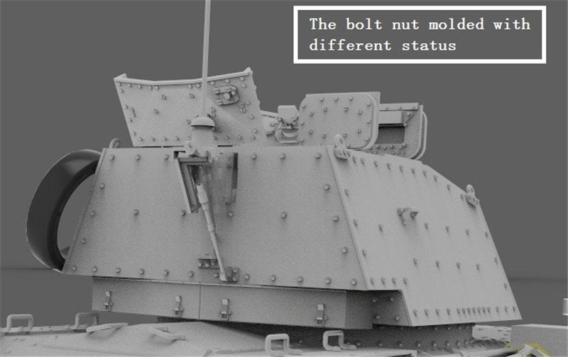 Gecko Models 35GM0002 CRUISER TANK MK.II A,A10 MK.IA WITH INTERIOR 1/35 – imagen 12