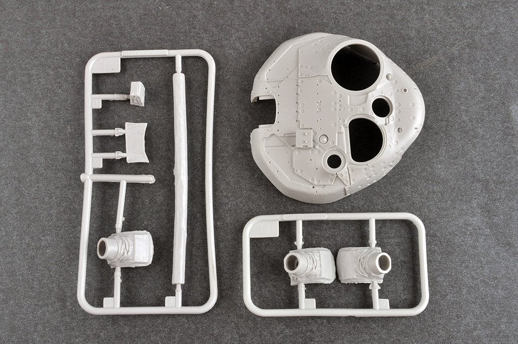 Trumpeter 09609 Char russe T-72B1 avec KTM-6 et blindage à grille 1/35 – image 5