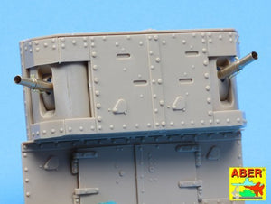 Aber 35L-156 Barrels for British WWI Tank Mark IV – Female 1/35 – imagen 6