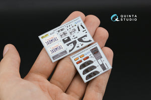 Intérieur imprimé en 3D et coloré sur papier décalcomanie (Tamiya) Quinta Studio QD24007 Acura-Honda NSX NA1 Version Export (Tamiya) 1/24 – image 4