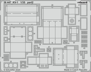 Eduard 36447 KV-1 1/35 TAMIYA – zdjęcie 2