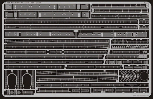 Eduard 53021 USS BB-63 Missouri 1/350 Tamiya – Bild 3