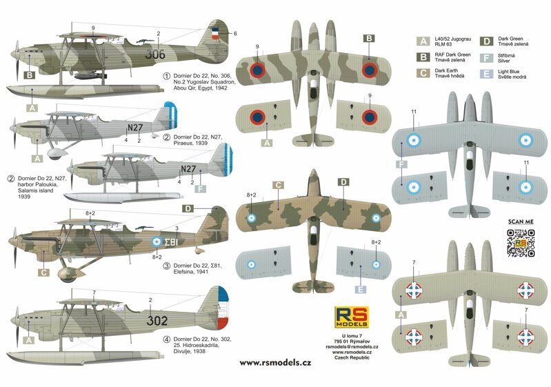 RS Models 92281 Dornier Do 22 1/72 – Bild 3