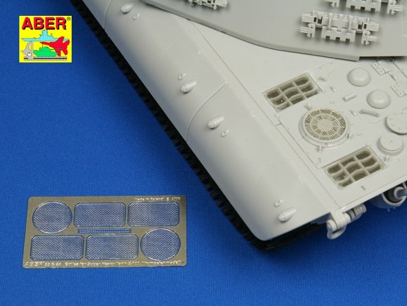 Aber 35G24 Grilles for german super heavy tank E-100 1/35 – Bild 4