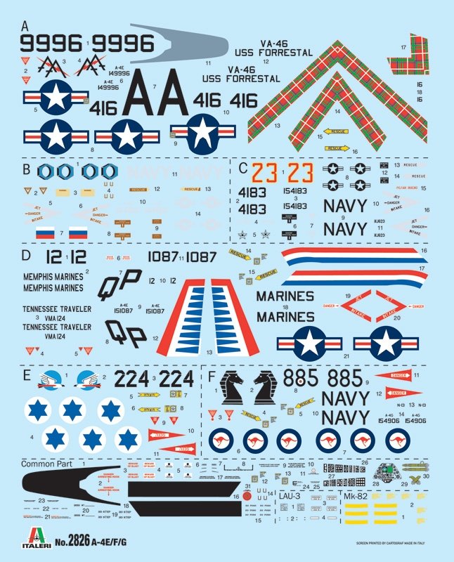 Italeri 2826 A-4 E/F/G Skyhawk 1/48 – immagine 2