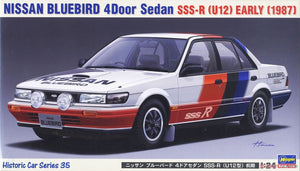 Hasegawa HC35 Nissan Bluebird Berline 4 portes SSS-R (U12) Début (1987) 1/24