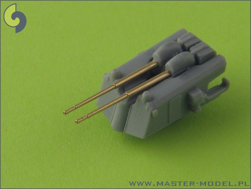 Master SM-350-057 Scharnhorst armament without blastbags - 28cm (9pcs), 15cm (12pcs), 10,5cm (14pcs) barrels – imagen 4