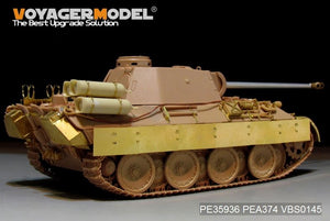Voyager Model PE35936 WWII German Panther D w/&amp;quot;Stadtgas&amp;quot; Fuel Tanks Basic For MENG TS-038 1/35 – imagen 4