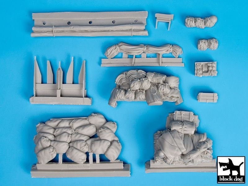 Black Dog T35081 Sherman 75mm Normandy accessories set 1/35 – image 6
