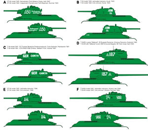 ToRo Model 35D69 - Soviet T-34 &amp;amp; T-34-85 tanks 1/35 – imagen 2
