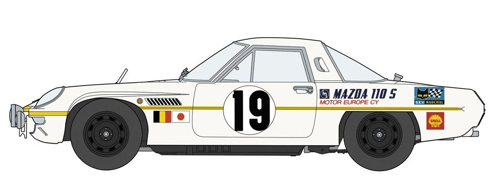 Hasegawa CH50 Collectors&amp;#39; Hi-Grade Series Mazda Cosmo Sport 1968 Marathon de la Route Super Detail 1/24 – image 6