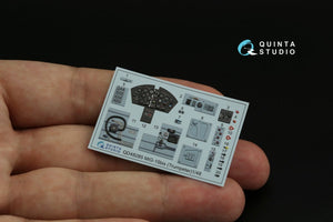 Quinta Studio QD48285 MiG-15bis 3D-Printed &amp;amp; colored Interior on decal paper (Trumpeter) 1/48 – image 6
