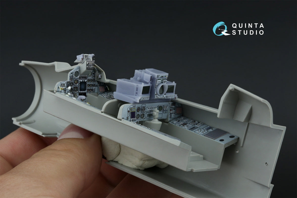 Quinta Studio QDS+48519 Tornado ECR 3D-Printed coloured Interior on decal paper (Italeri) (small version) (with 3D-printed resin parts) 1/48 – immagine 9