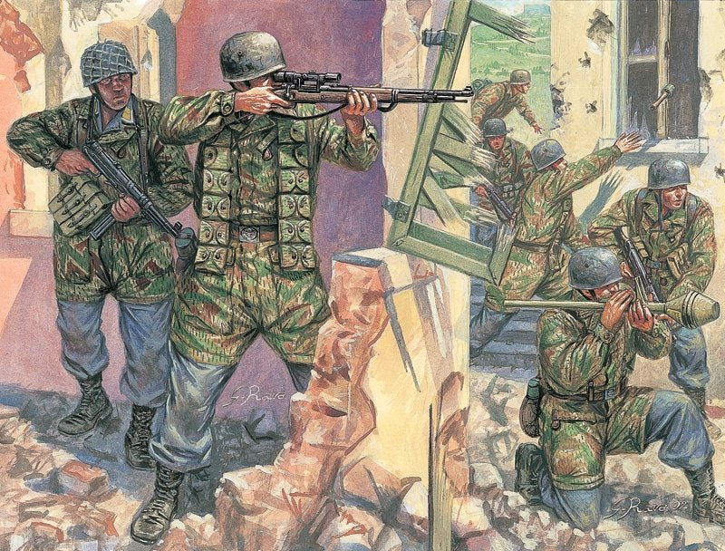 Italeri 6045 German Paratroopers 1/72