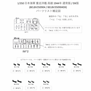 Very Fire BELBV350904 Imperial Japanse Navy Heavy Cruiser Takao Standard Version 1/350