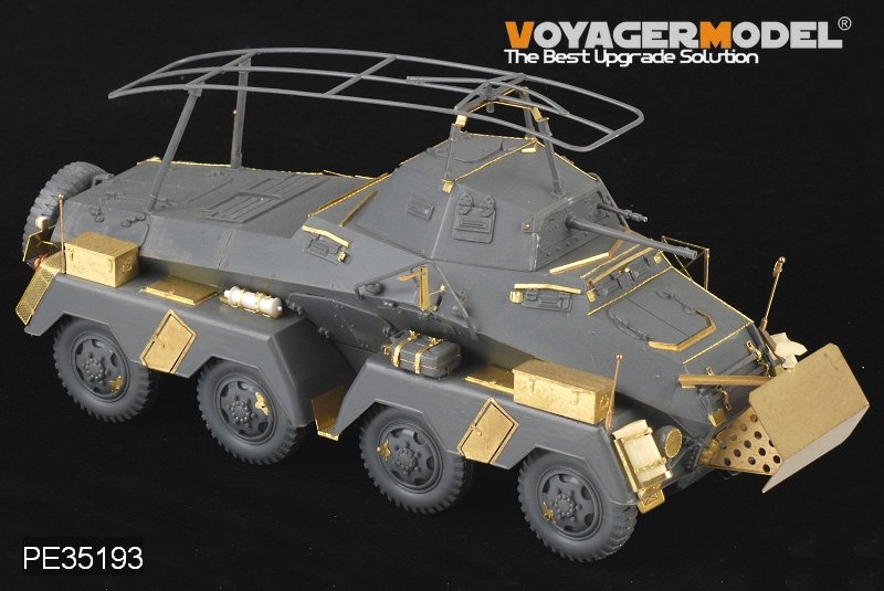 Voyager Model PE35193 WWII German Sd.Kfz.232 8 ROD early version for TAMIYA Kit 1/35 – Bild 7