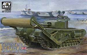 AFV Club 35285 Churchill TLC Type-A avec dispositif de pose de tapis (1/35)