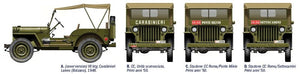 Italeri 6355 WILLYS JEEP 1/4 TON 4X4 ARMA DEI CARABINIERI 1/24 – zdjęcie 3