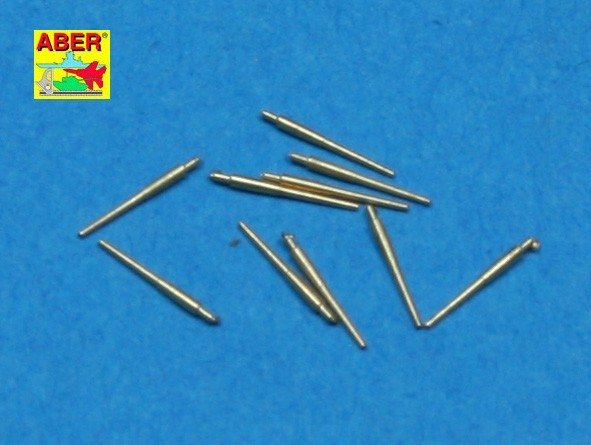 Aber 1/700L-20 Set of 10pcs 120 mm barrels for Royal Navy ships 1/700