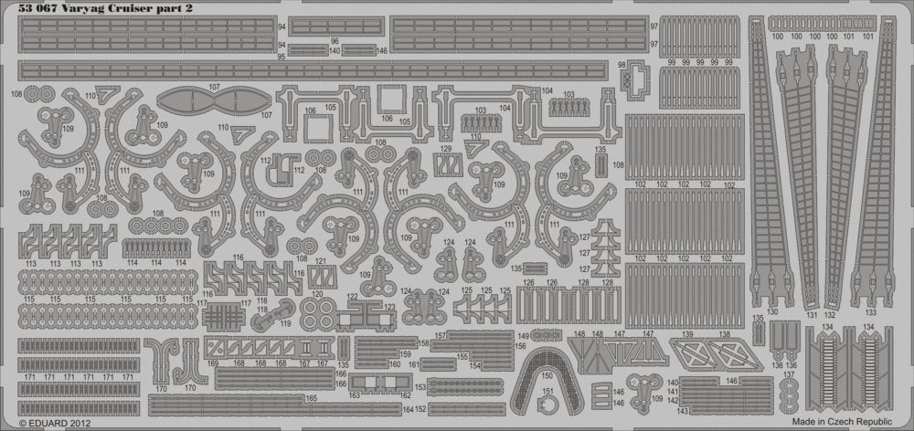 Eduard 53067 Varyag Cruiser 1/350 Zvezda – Bild 2
