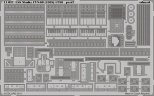 Eduard 17027 USS Nimitz CVN-68 (2005) TRUMPETER 1/700 – Bild 2