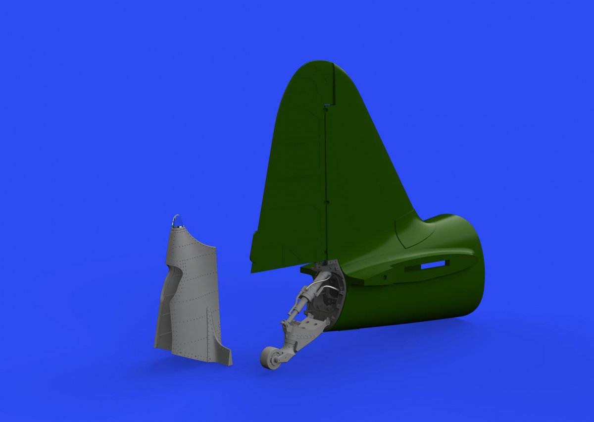 Eduard 648772 A6M2 tailwheel PRINT EDUARD 1/48 – imagen 2