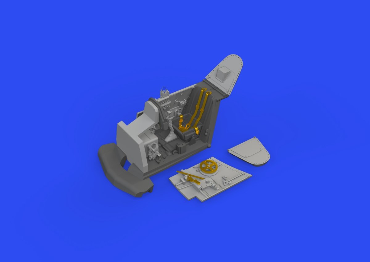 Eduard 672289 S-199 cockpit bubble canopy PRINT EDUARD 1/72 – imagen 4