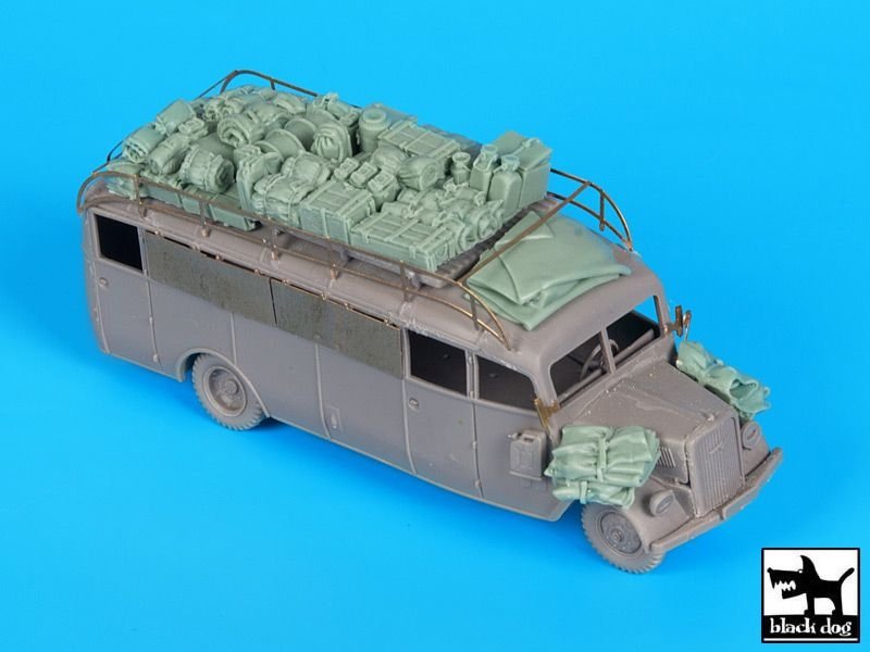 Black Dog T72105 Opel 3.6-47 Omnibus stabwagen accessories set for Roden 1/72 – Bild 6