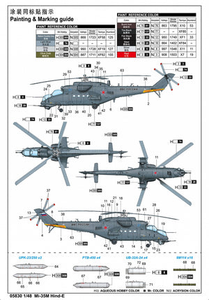 Trumpeter 05830 Mi-35M Hind-E 1/48 – Bild 4