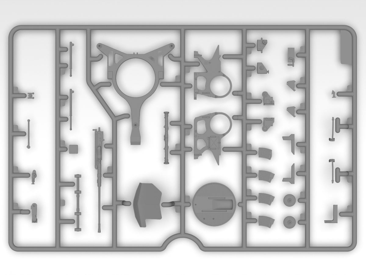 ICM 35455 Sd.Kfz.3b with Flak 38 Truppenluftschutzwagen 1/35 – zdjęcie 12