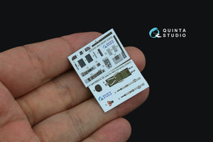 Quinta Studio QD72161 MiG-29SMT 3D-Printed &amp;amp; coloured Interior on decal paper (GWH) 1/72 – Bild 4