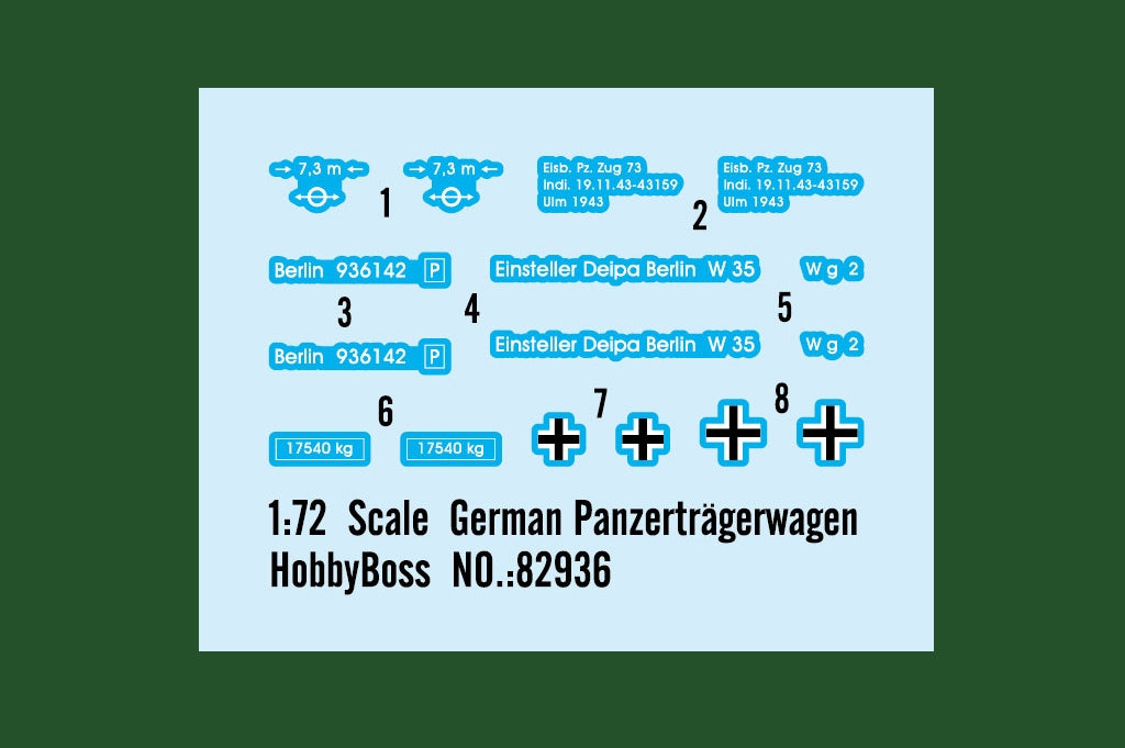 Hobby Boss 82936 Panzerträgerwagen allemand 1/72 – image 3