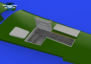 Eduard 648997 P-51B / C gun bays PRINT EDUARD 1/48 – immagine 4