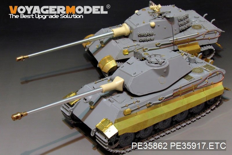 Voyager Model PE35917 WWII German King Tiger Initial Version Basic for TAKOM 1/35 – imagen 9